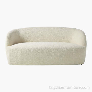 Modernlatest Hot Sale Gwyneth Boucle Loveseat 세트 가구